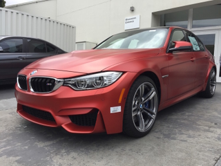 Illustration for article titled Thief crashes stolen Frozen Red BMW M3